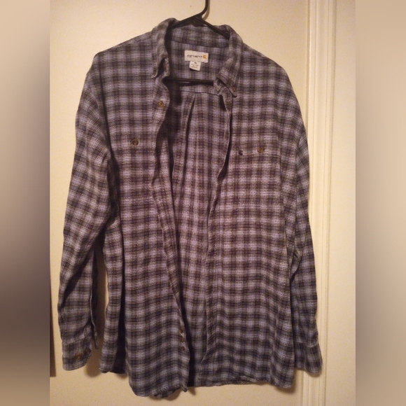 Carhartt Other - Carhartt men's long sleeve button down flannel